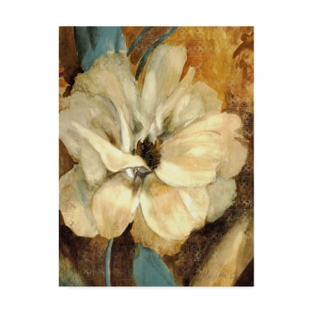 Marietta Cohen Art And Design 'Cream Flower Illustrations 1' Canvas Art,18x24